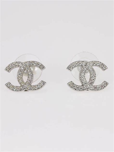 chanel swarovski earrings|chanel earrings shop.